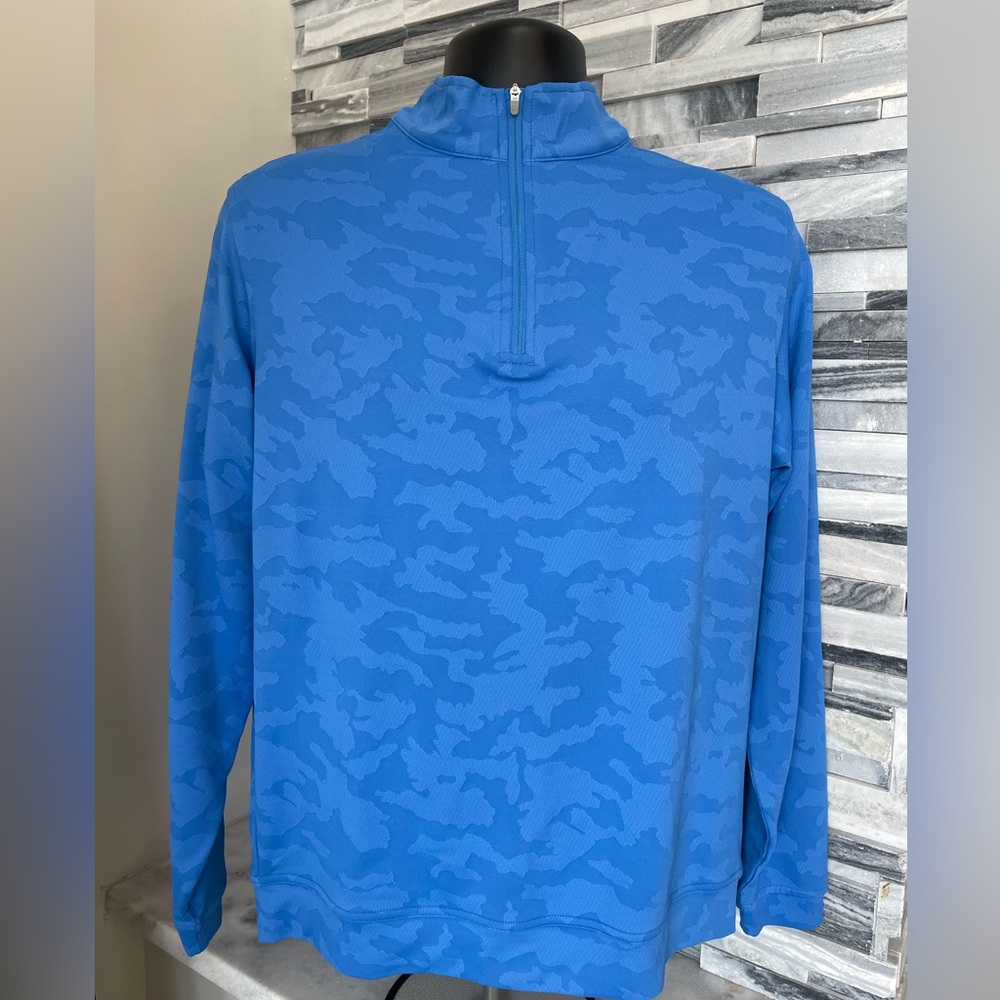 Peter Millar Camo 1/4 zip pullover